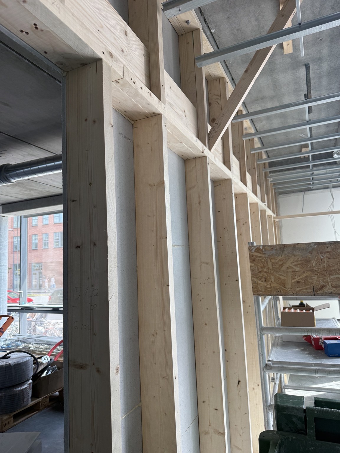 Konstruktion under renovering